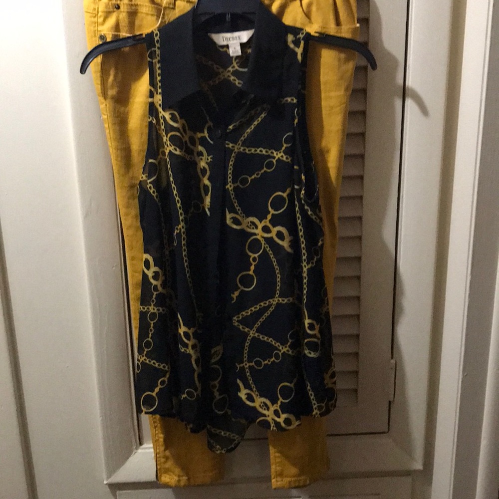Shirt and jeans